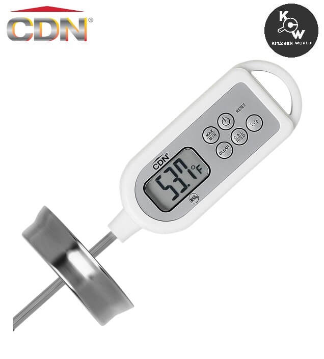 เทอร์โมมิเตอร์ก้านยาวกันน้ำ CDN PT2130-450L ขนาด 20 ซม.